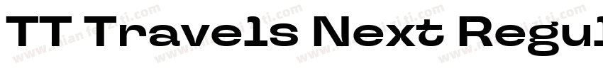 TT Travels Next Regular字体转换